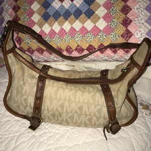 Vintage MICHAEL KORS Purse Barrel shape